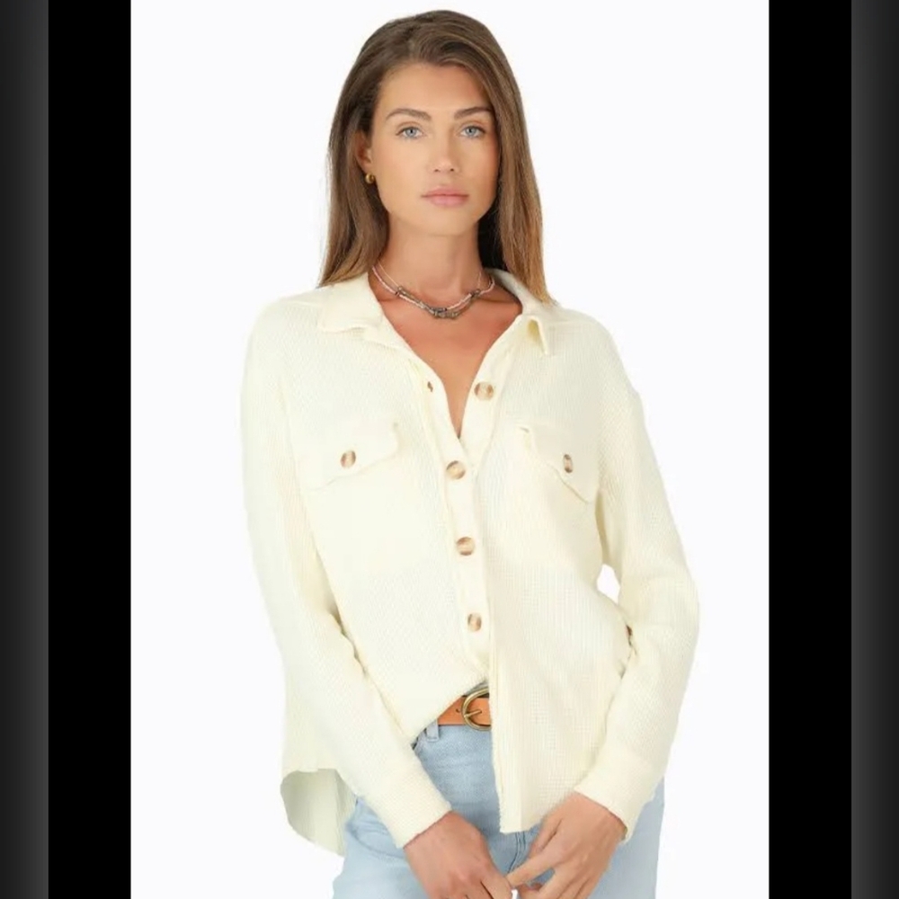 Dylan By True Grit $135 Waffle Ryder Jacket NWT Sz Med